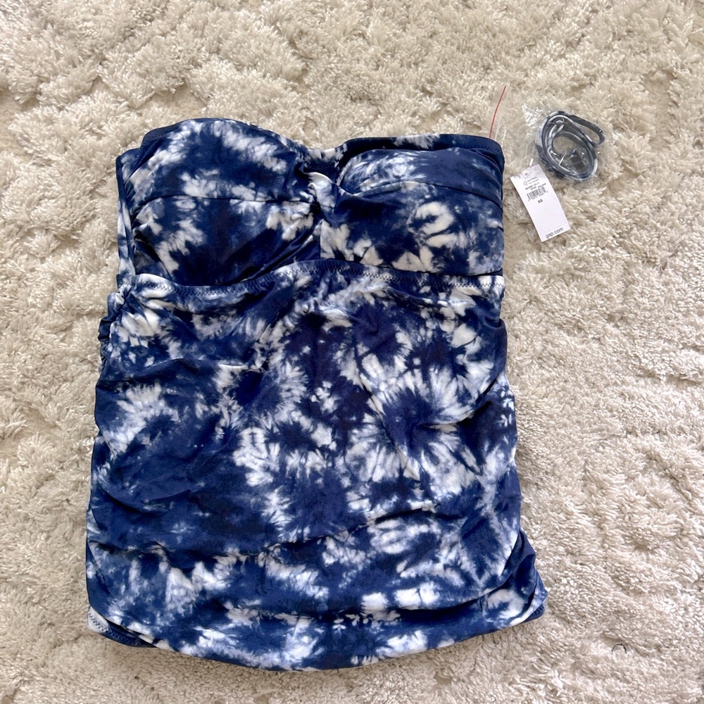 NWT Gap Maternity Tie-dye Tankini top XS